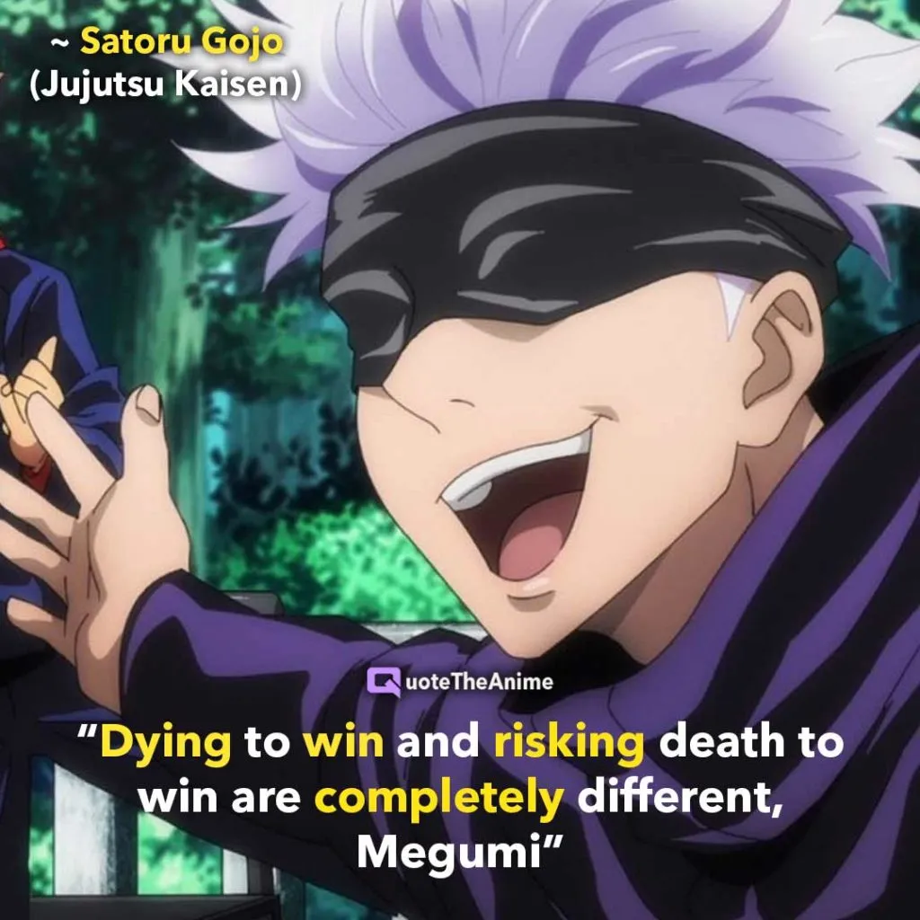 Powerful Jujutsu Kaisen Quotes