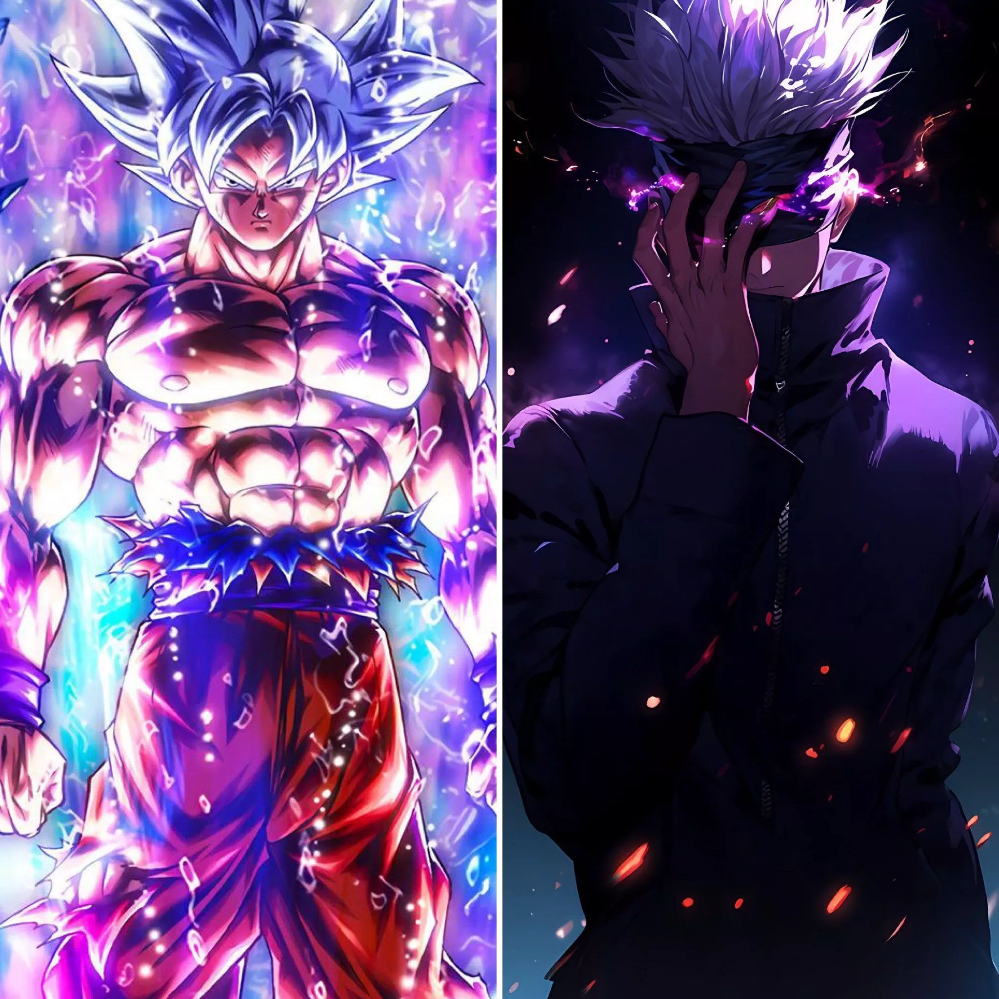 Ultra Instinct Goku Vs Satoru Gojo