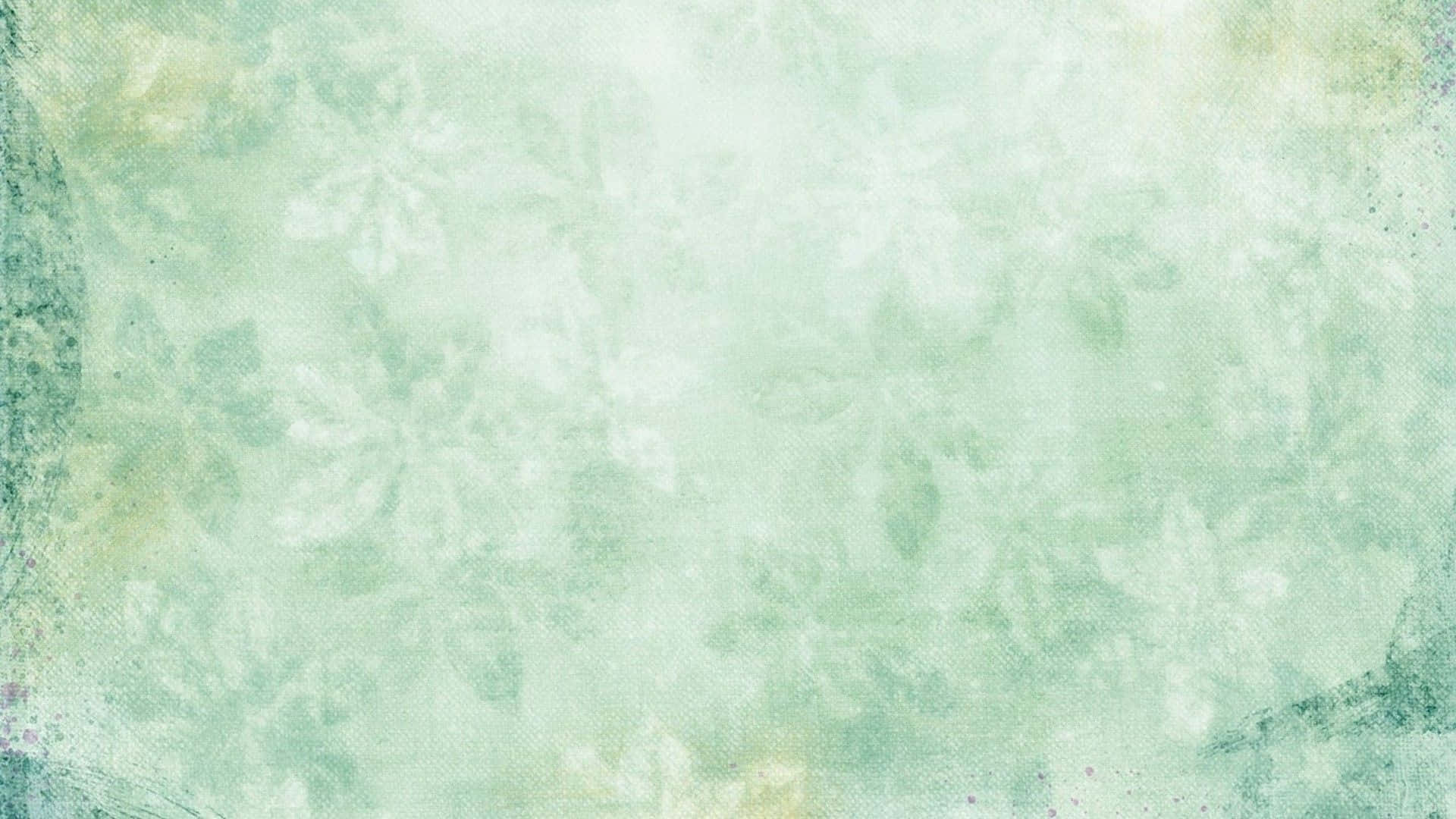 Clean Pastel Green Desktop Wallpaper