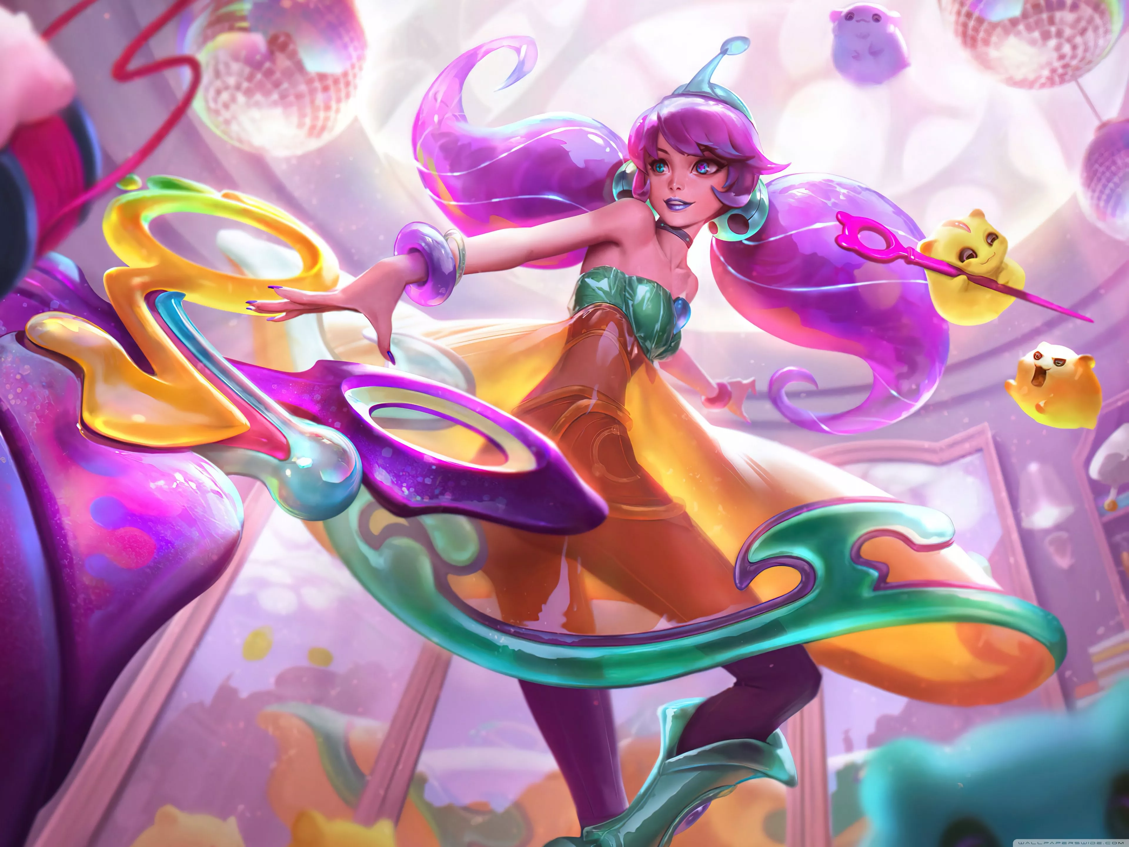 Gwen League of Legends game Ultra HD