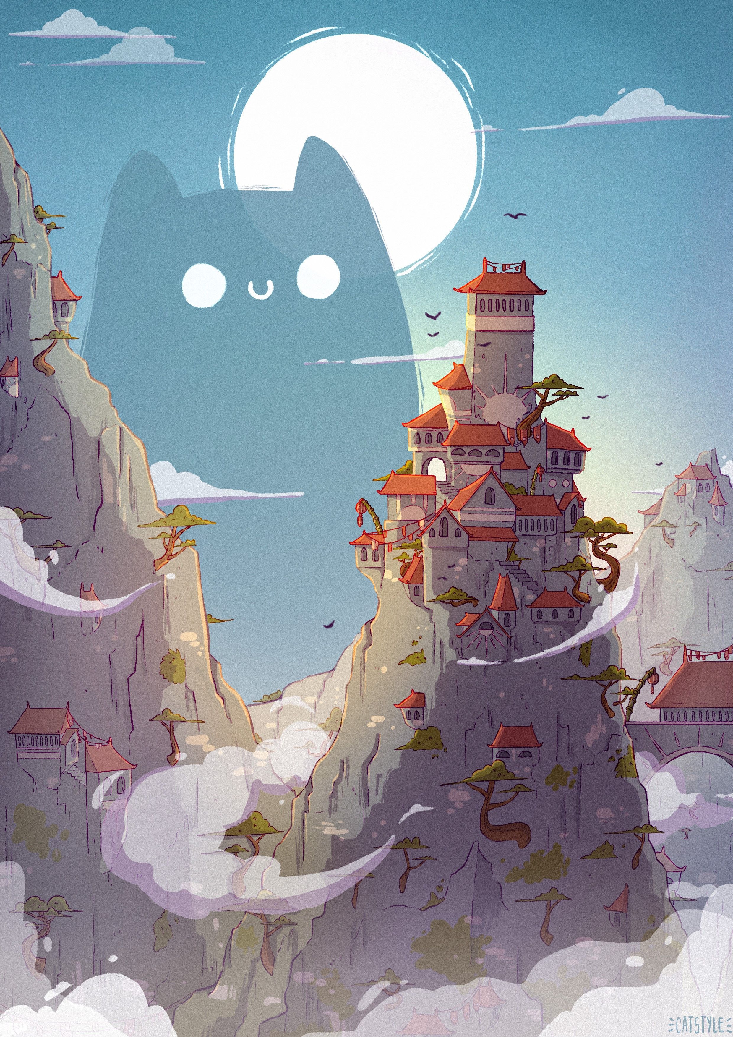 Big Kitty Illustration