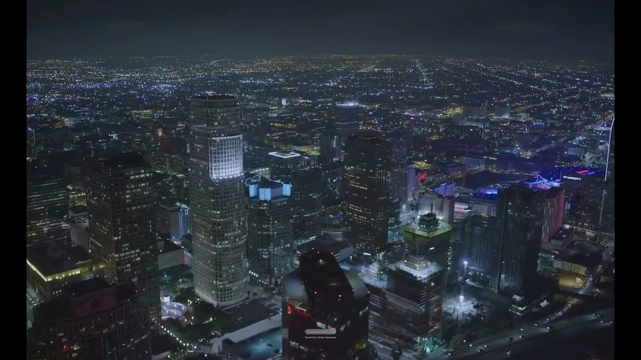 Mac OS Sonoma. Wallpaper