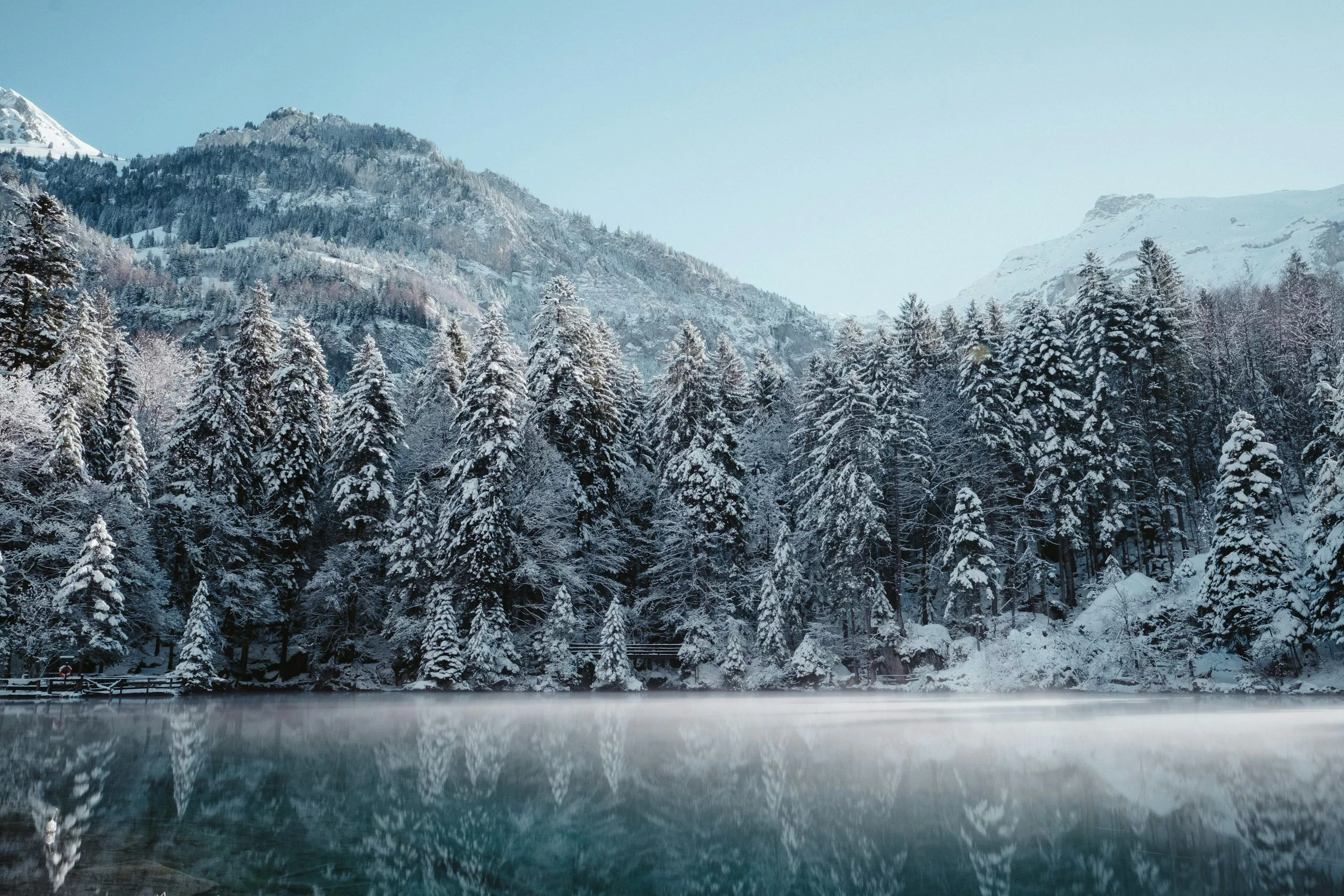Landscape photography of snowy mountain