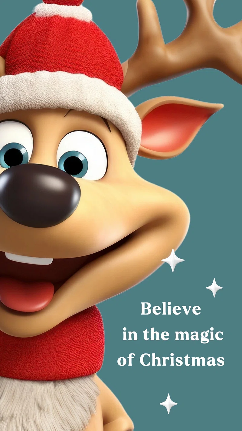 Cute Christmas Character Image. Free