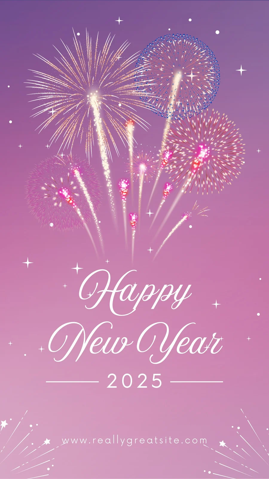 Cute Pink New Year Wallpapers - Wallpaper Cave