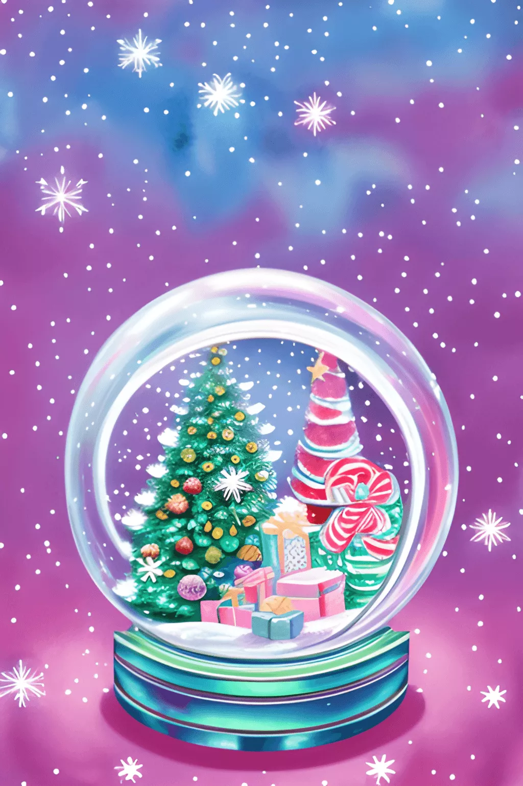 A Beautiful Snowglobe with a Pretty