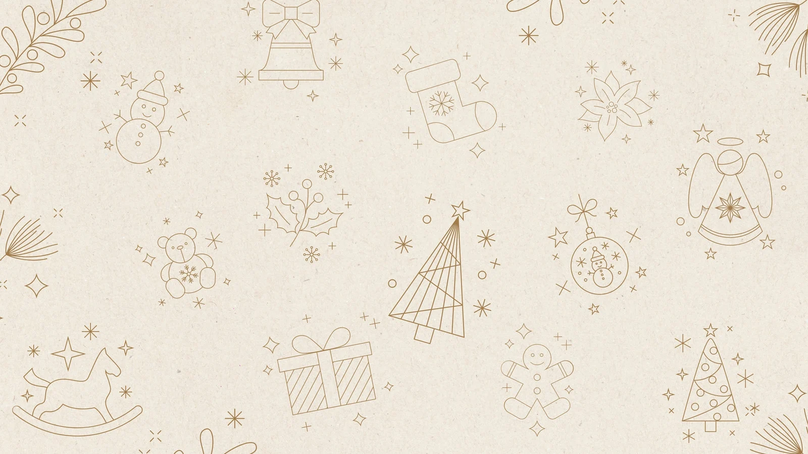 Free editable Christmas desktop