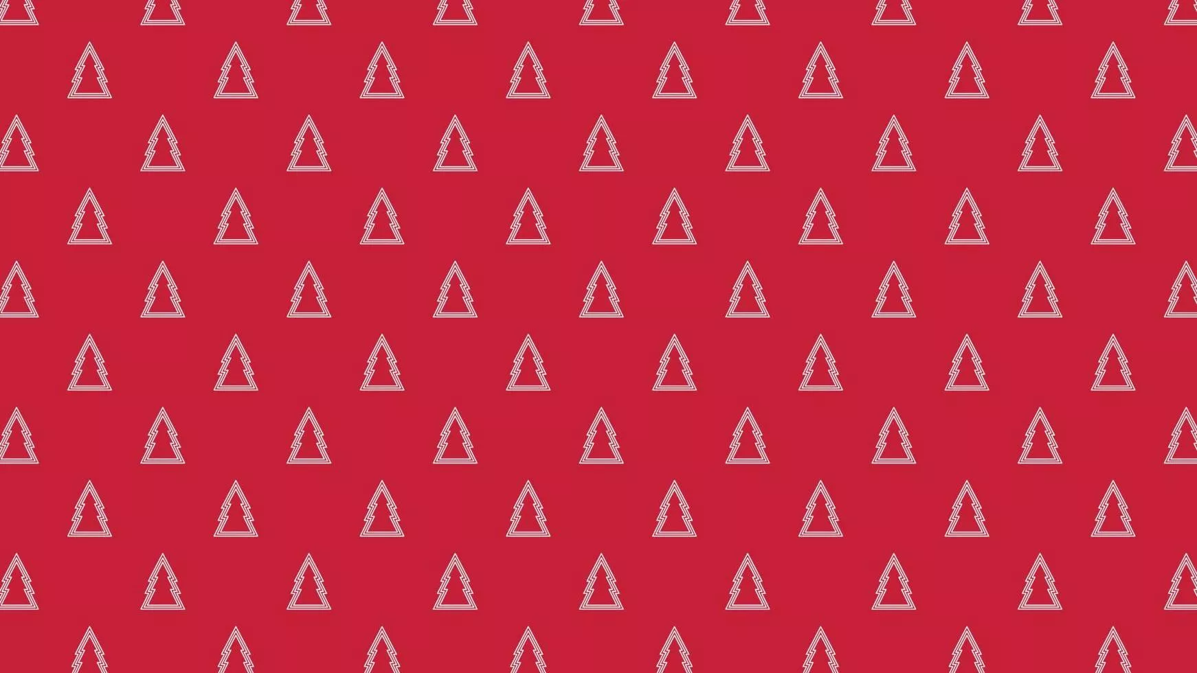 Christmas tree pattern wallpaper