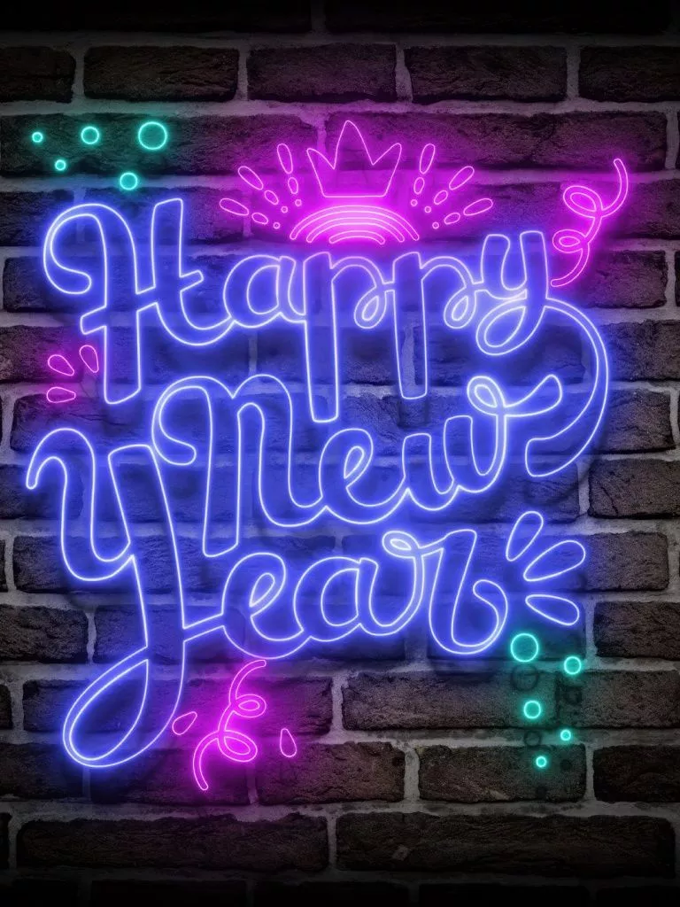 Wallpaper 4K, Neon sign, Brick wall, 5K