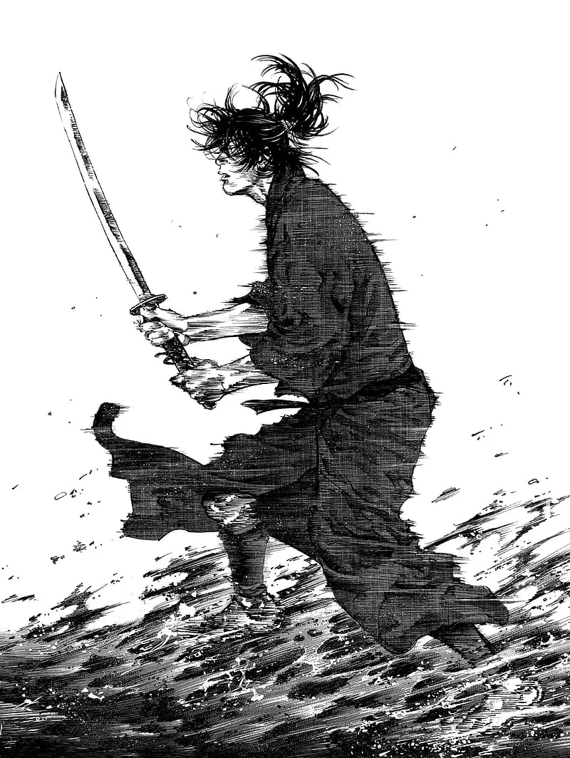 HD vagabond, sumi wallpaper