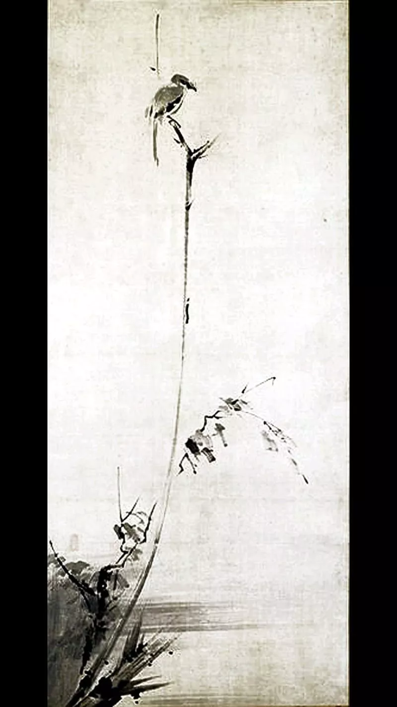 Shrike on a Branch, miyamoto, musashi