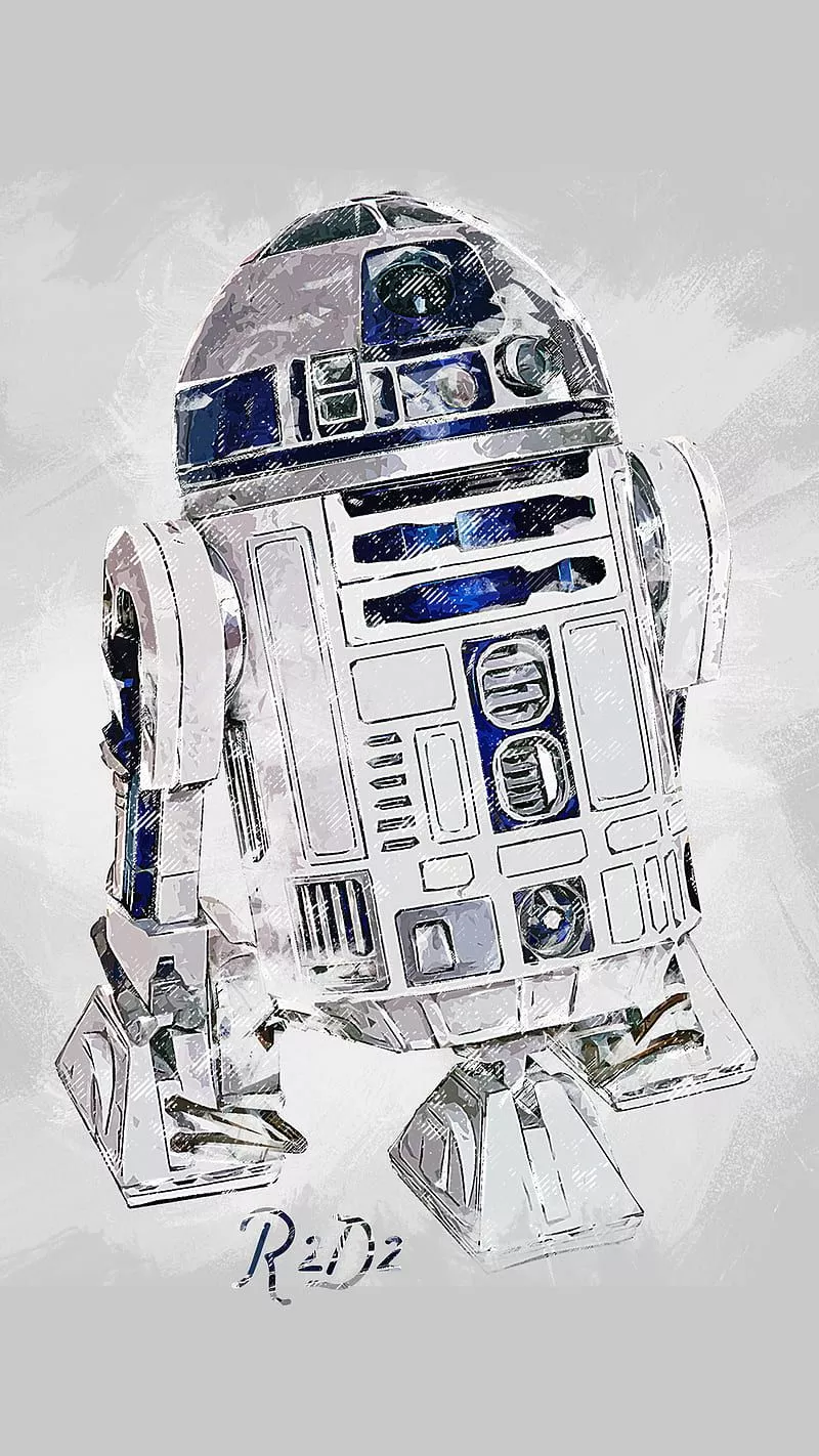 R2D2, star wars, HD phone wallpaper