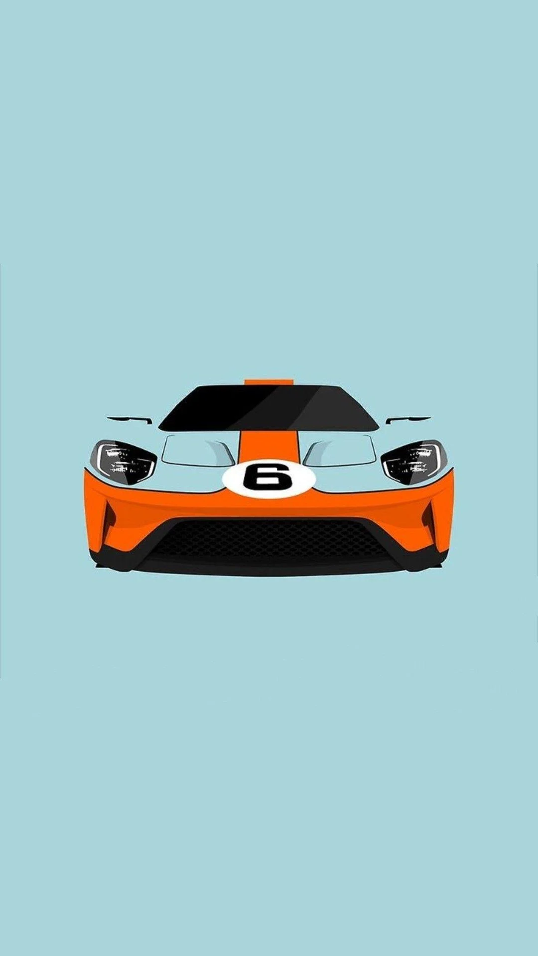 Ford GT40 iPhone Wallpaper Free