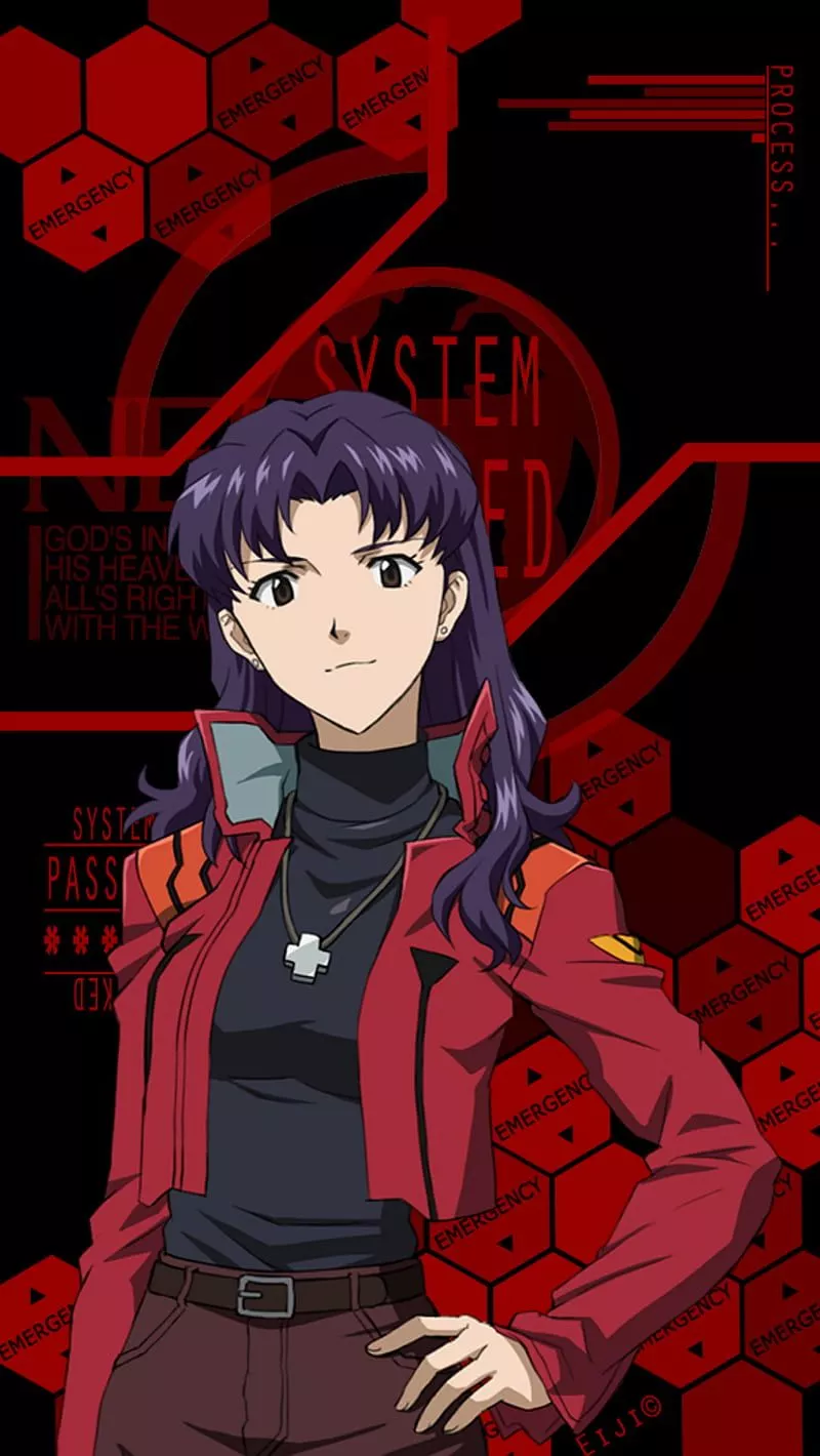 Misato Katsuragi, evangelion, misato