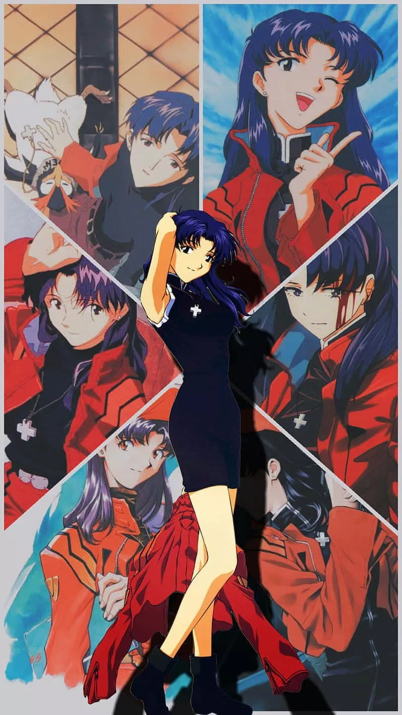 Download iPhone 12 Anime Misato
