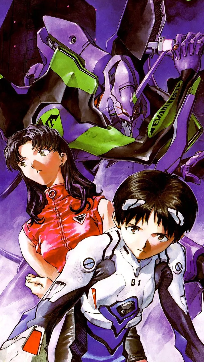 1080x1920, anime, misato katsuragi