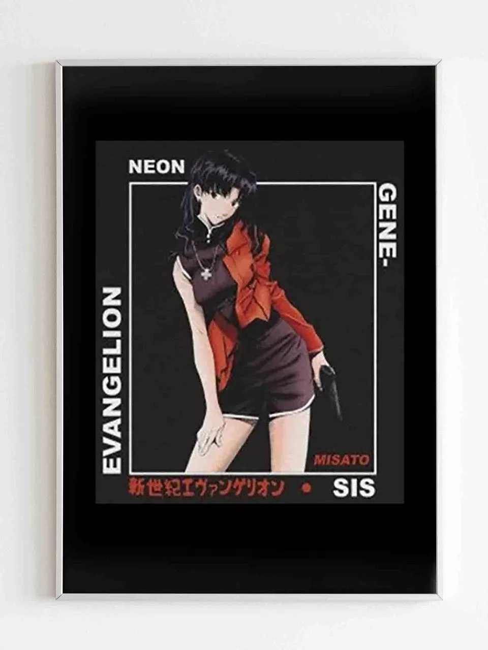Evangelion Misato Katsuragi Poster