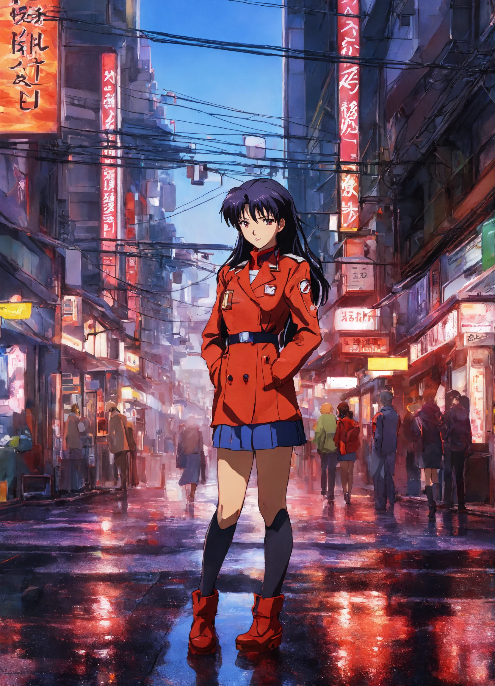 Portrait of Misato Katsuragi