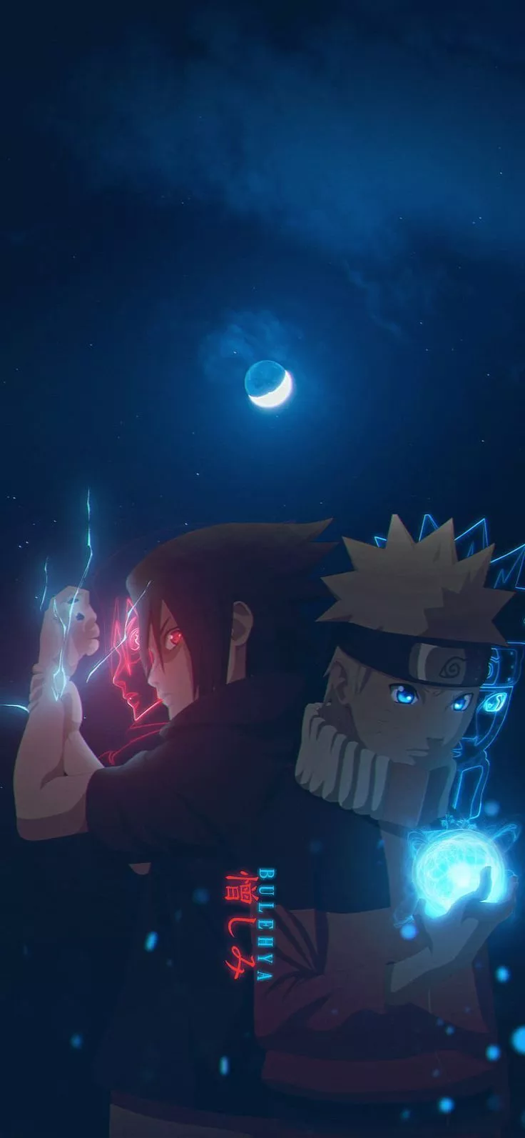 Naruto :Sasuke & Naruto phone Wallpaper