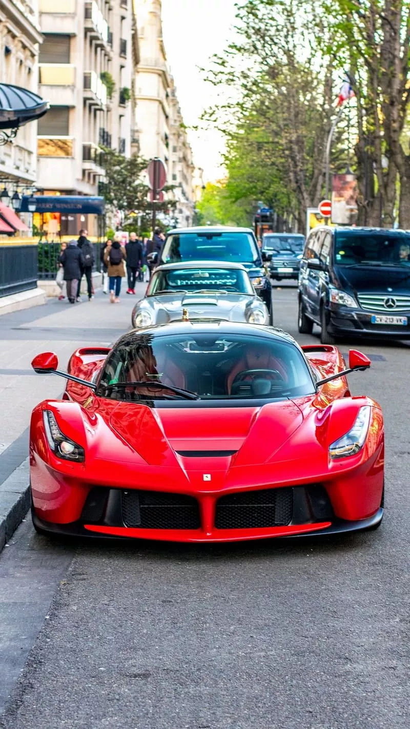 Ferrari LaFerrari, hypercar, paris