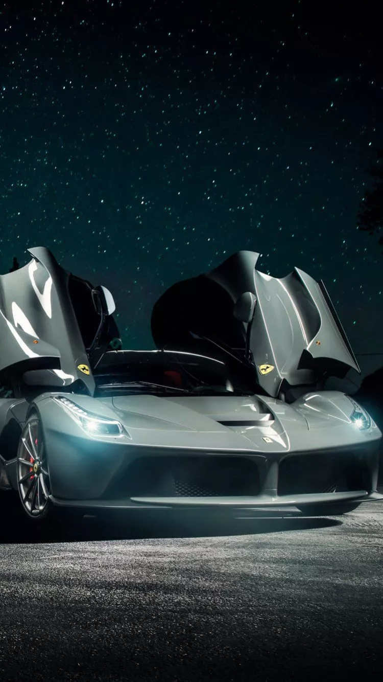 Download Ferrari Car Vehicle Silver Car