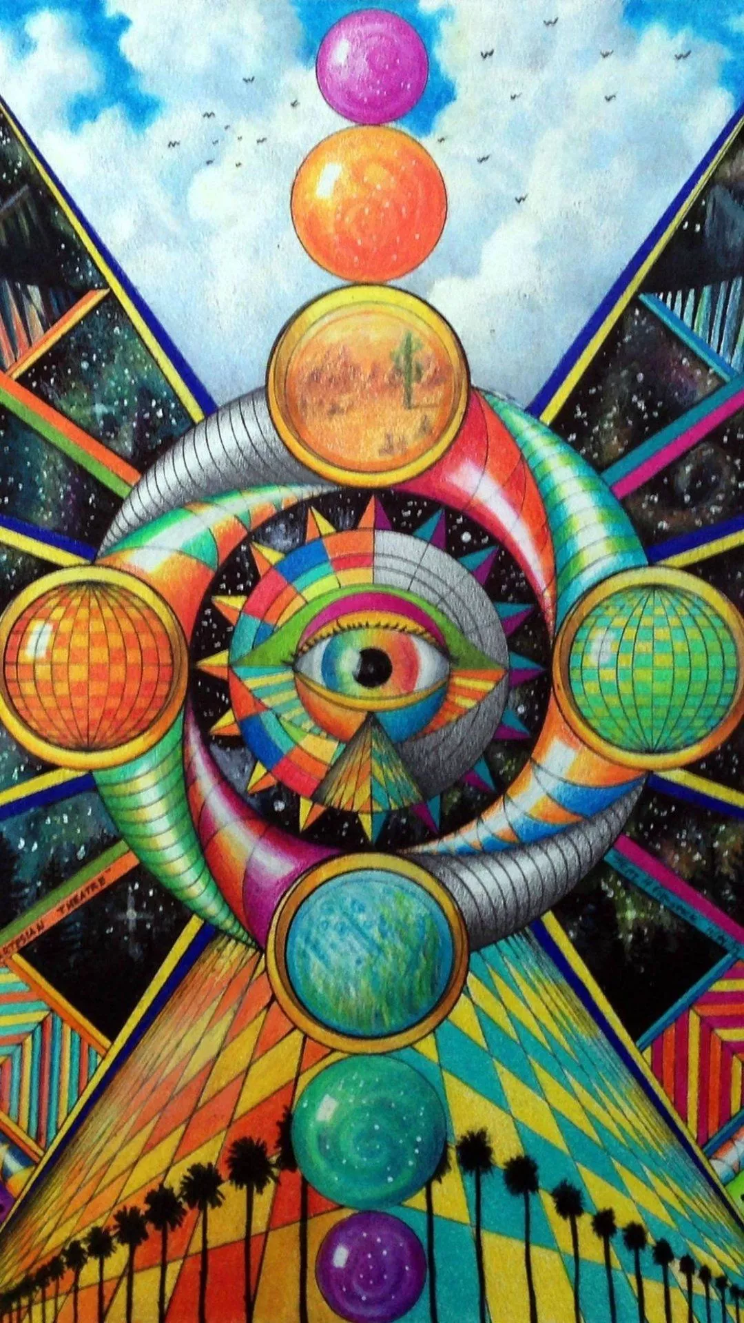 Download Eye Colorful Colors Artistic