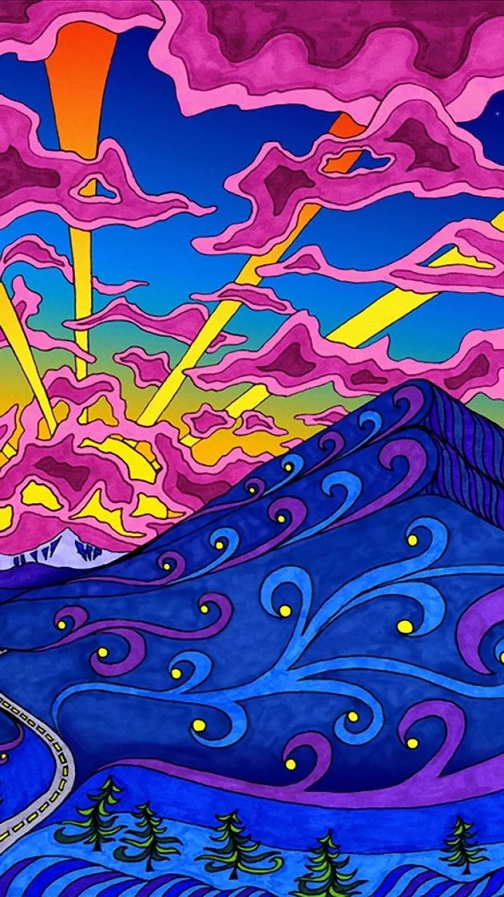 Mobile wallpaper: Artistic, Psychedelic