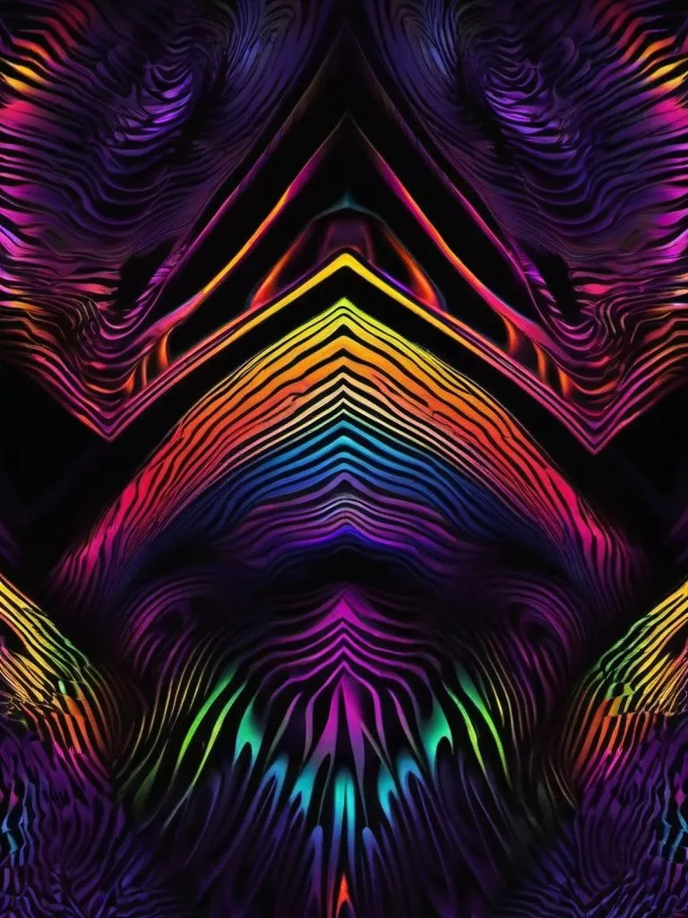 Dark Psychedelic Wallpaper iPhone