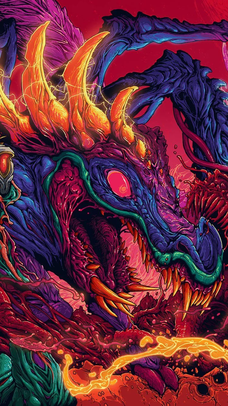 Download Colorful Creature Trippy