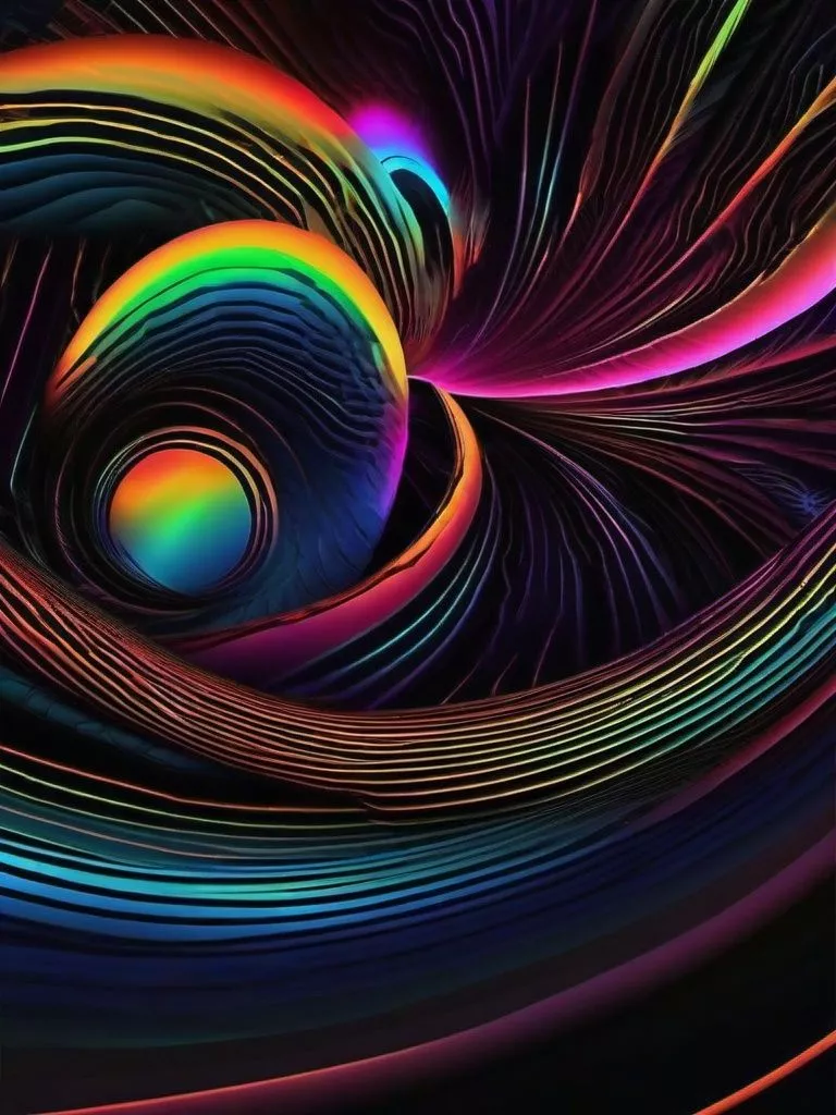 Dark Psychedelic Wallpaper , Mobile