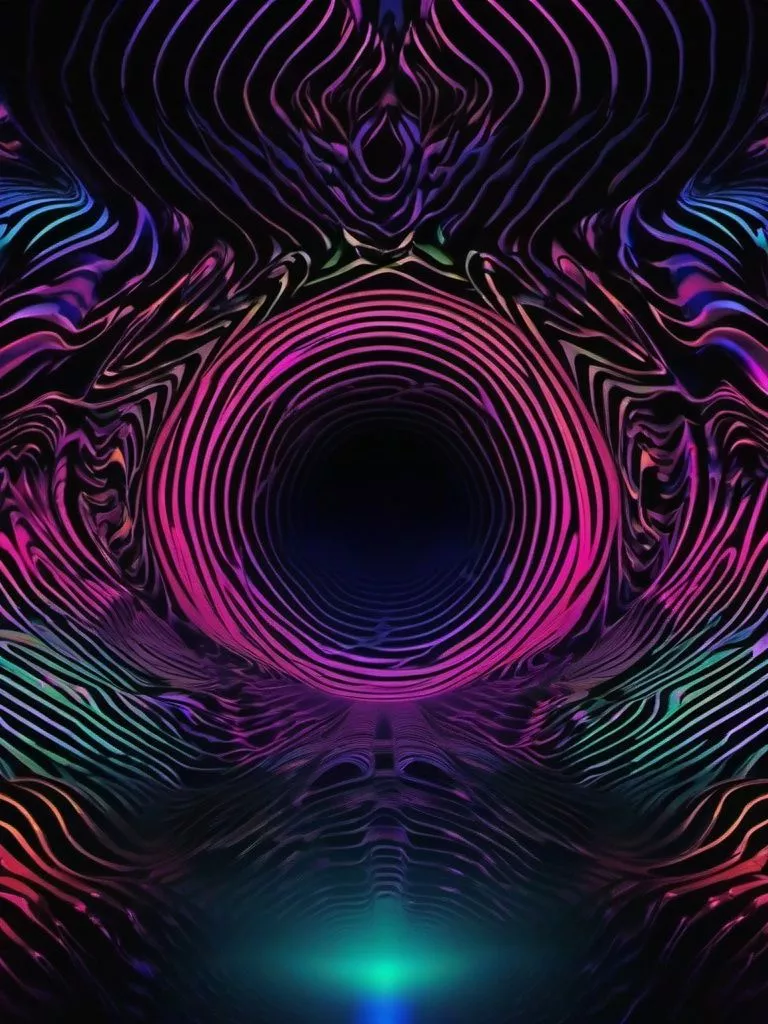 Trippy Dark Aesthetic Wallpaper , Mobile