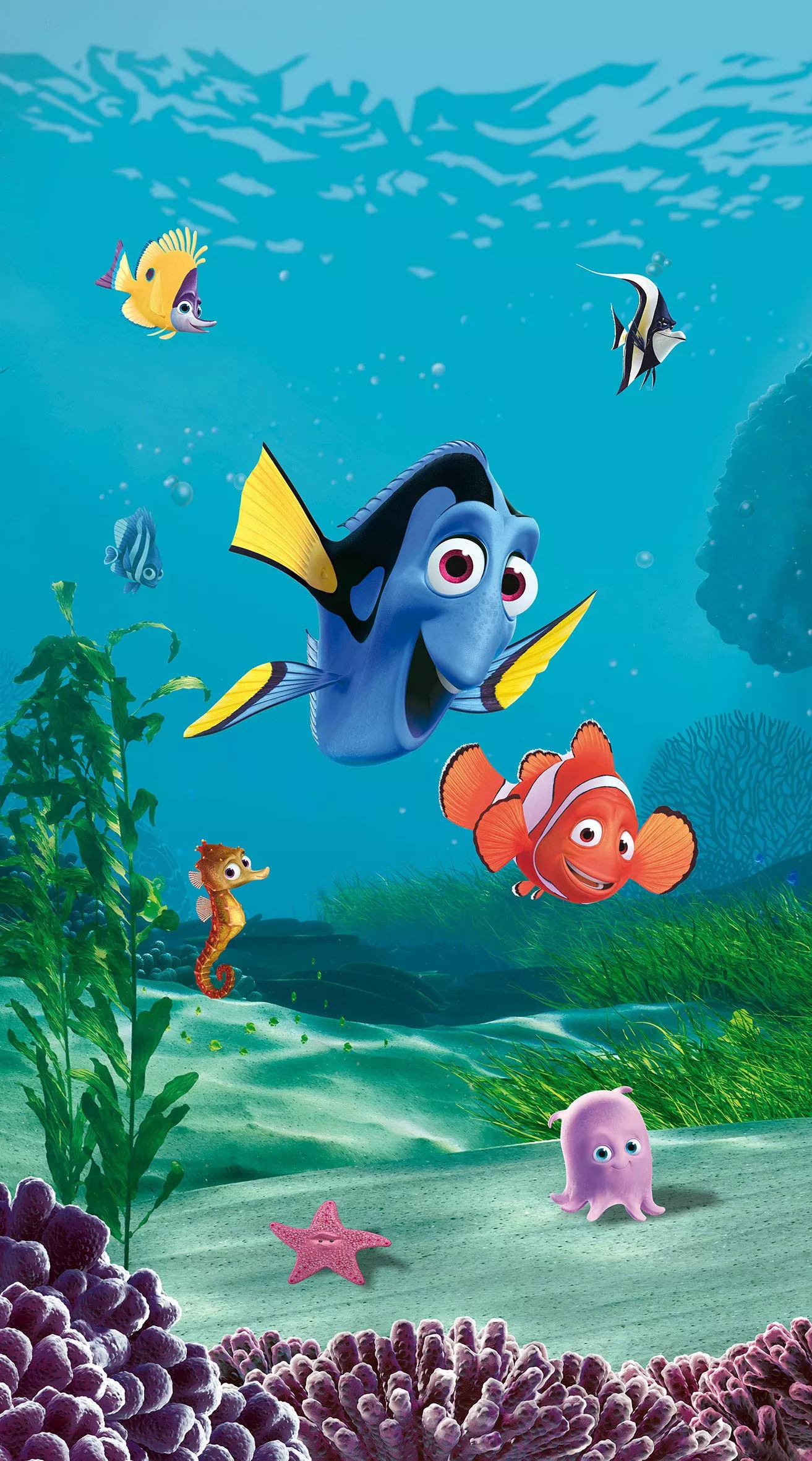 Curtain FCS L 7108 Disney Nemo 140 x