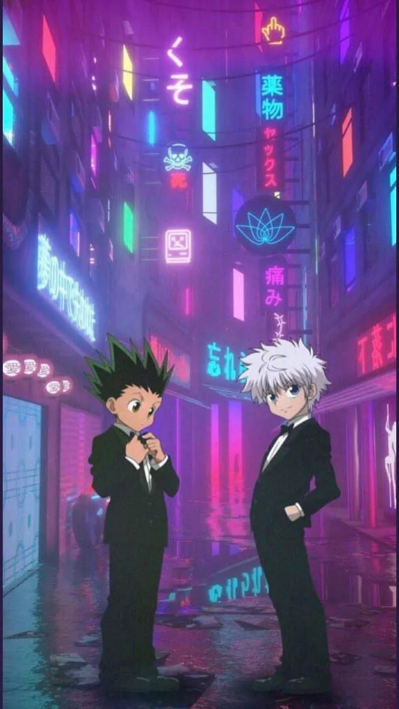 HD gon and killua wallpaper