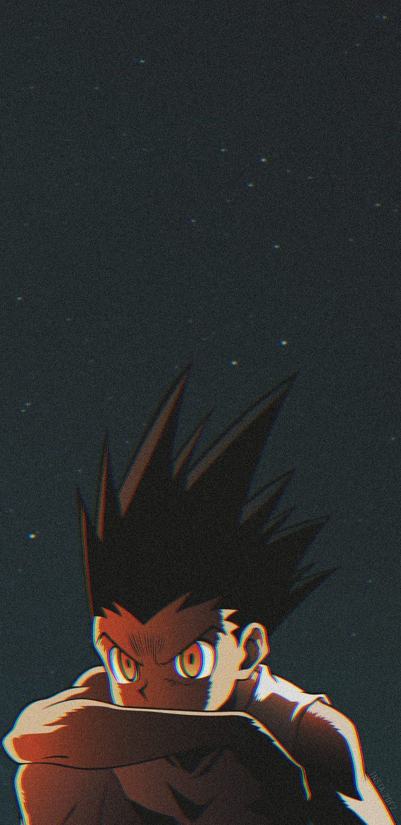 HxH Gon, green, one, HD phone wallpaper