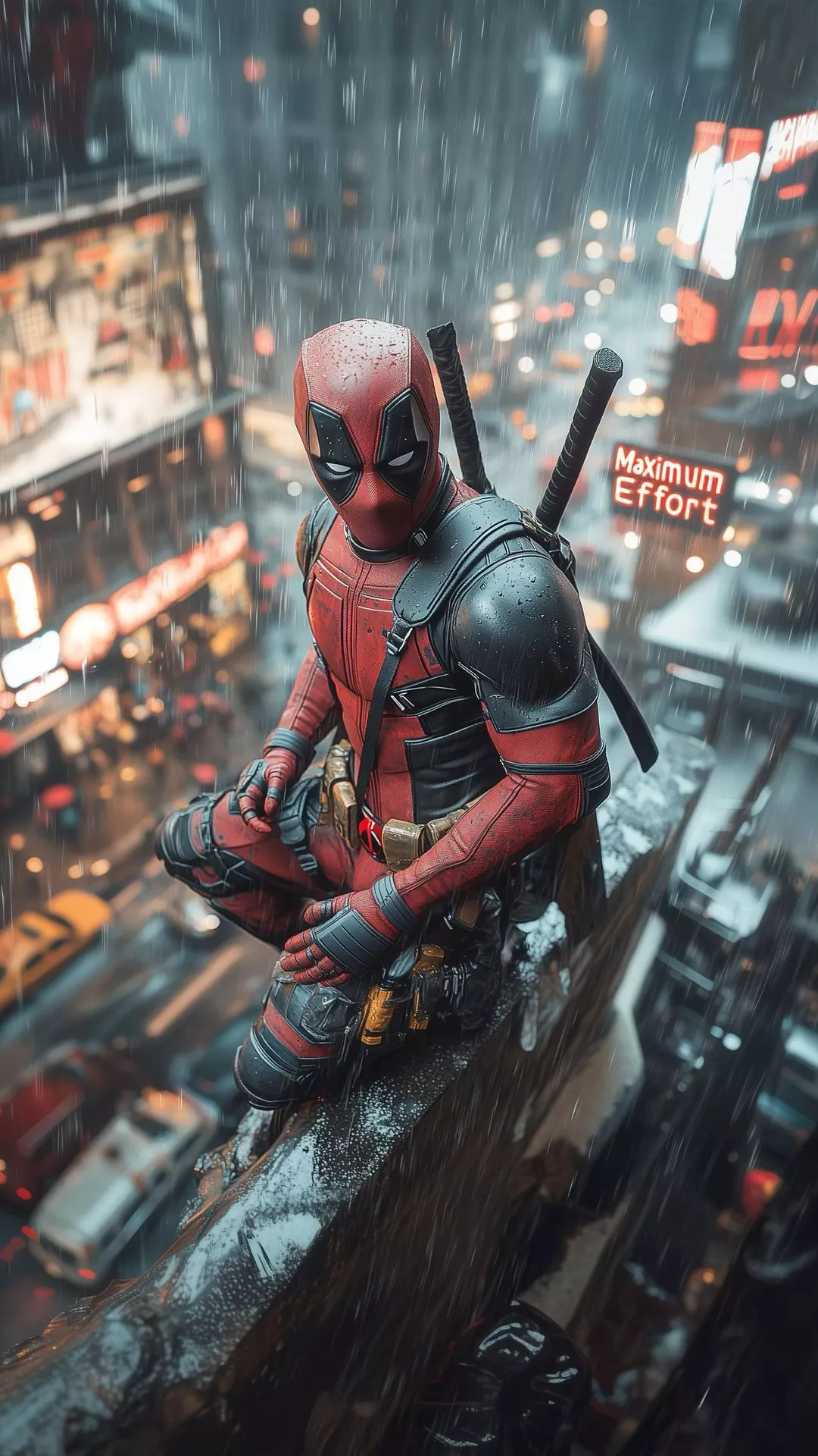 Deadpool wallpaper for mobile 4K