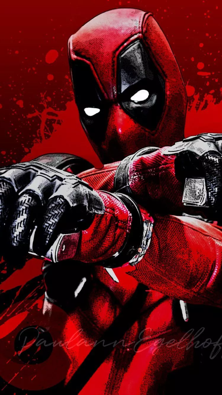 Download Comic Deadpool Phone Wallpaper