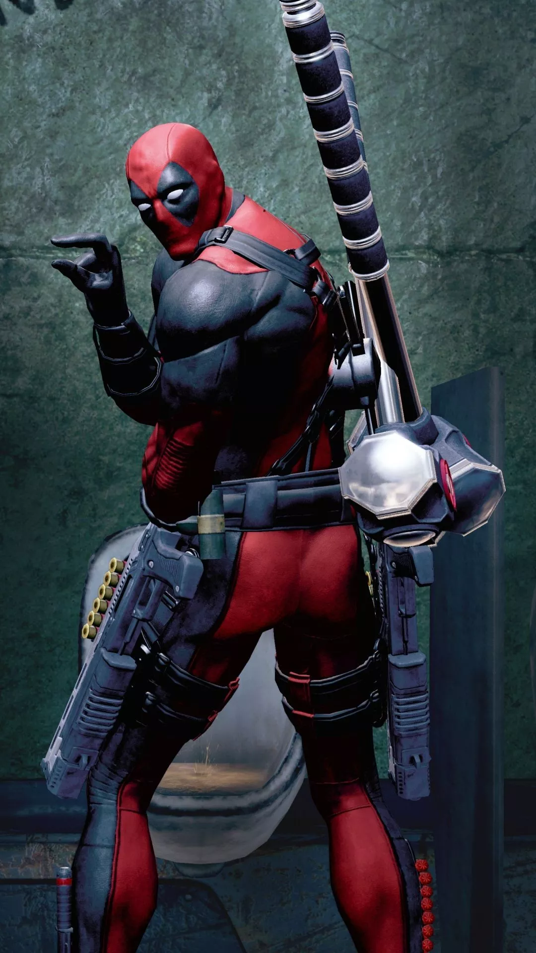 Mobile wallpaper: Deadpool, Video Game