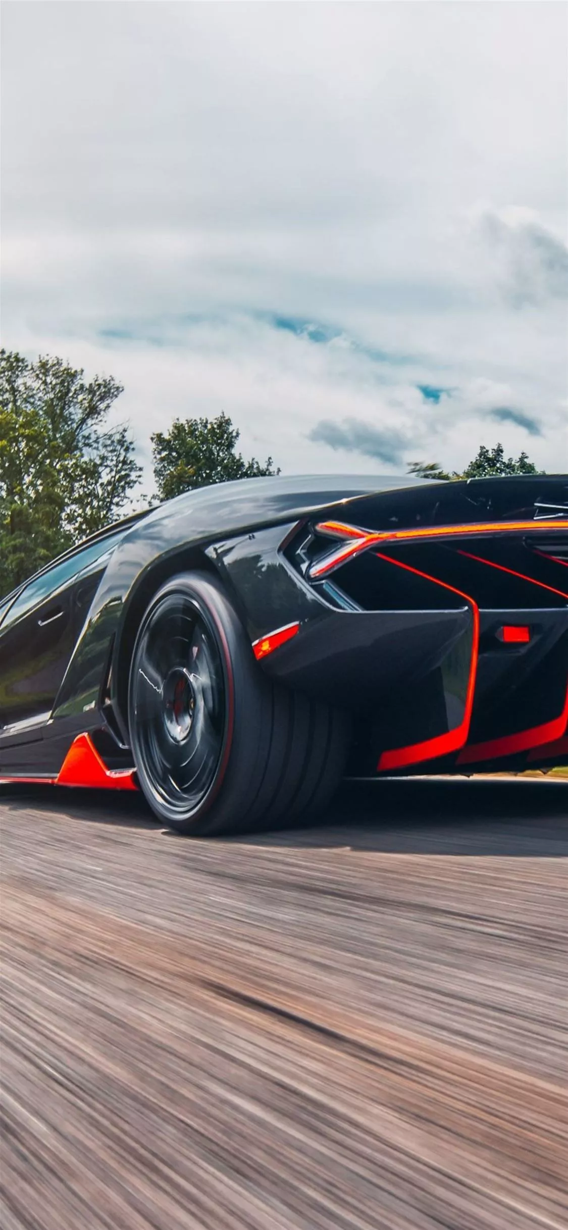 Lamborghini Centenario Coupe Rear Sony