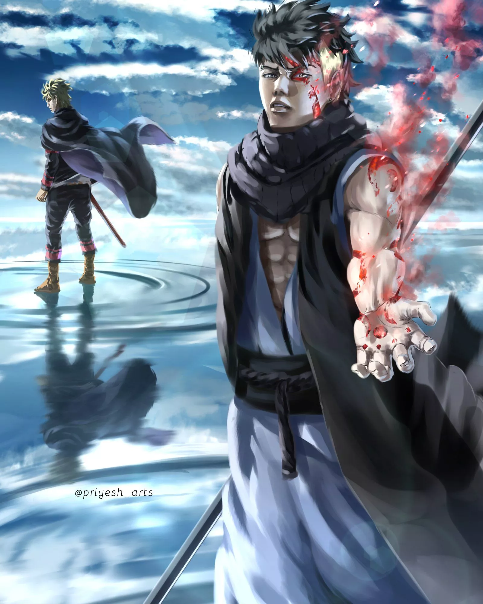 Karma brothers #boruto #kawaki