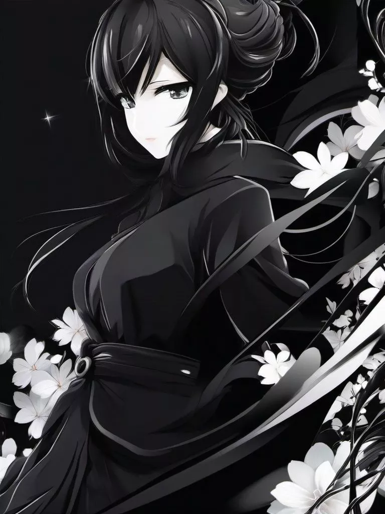 Black Wallpaper Anime , Mobile iPhone