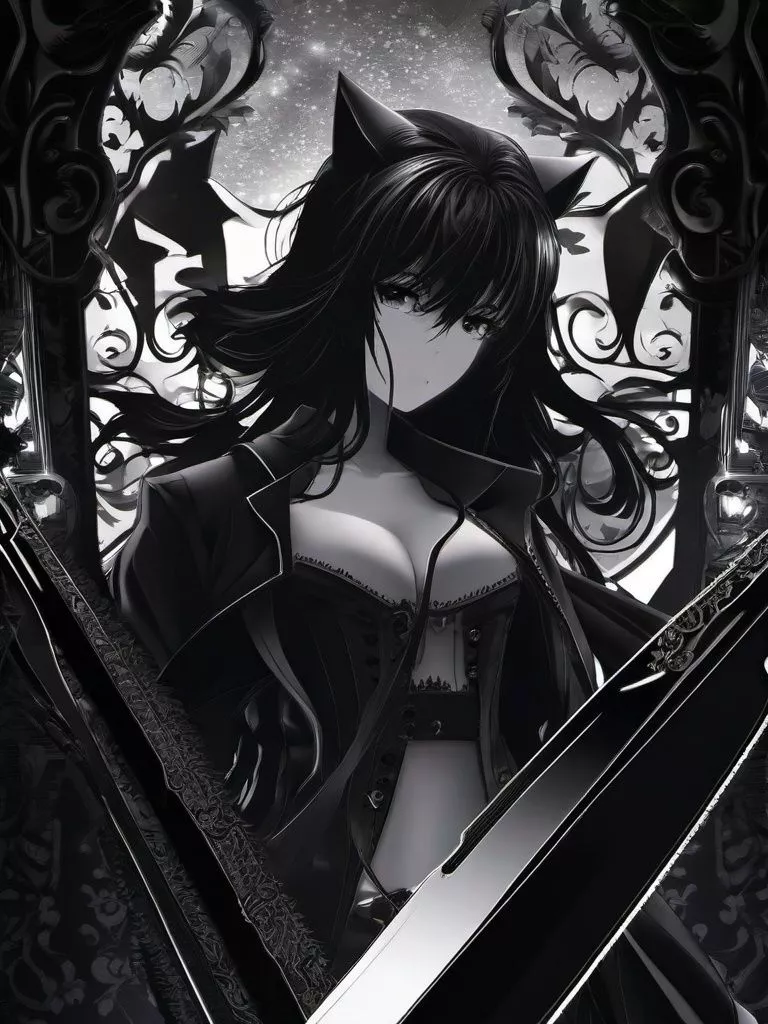 Wallpaper HD Anime Black , Mobile iPhone