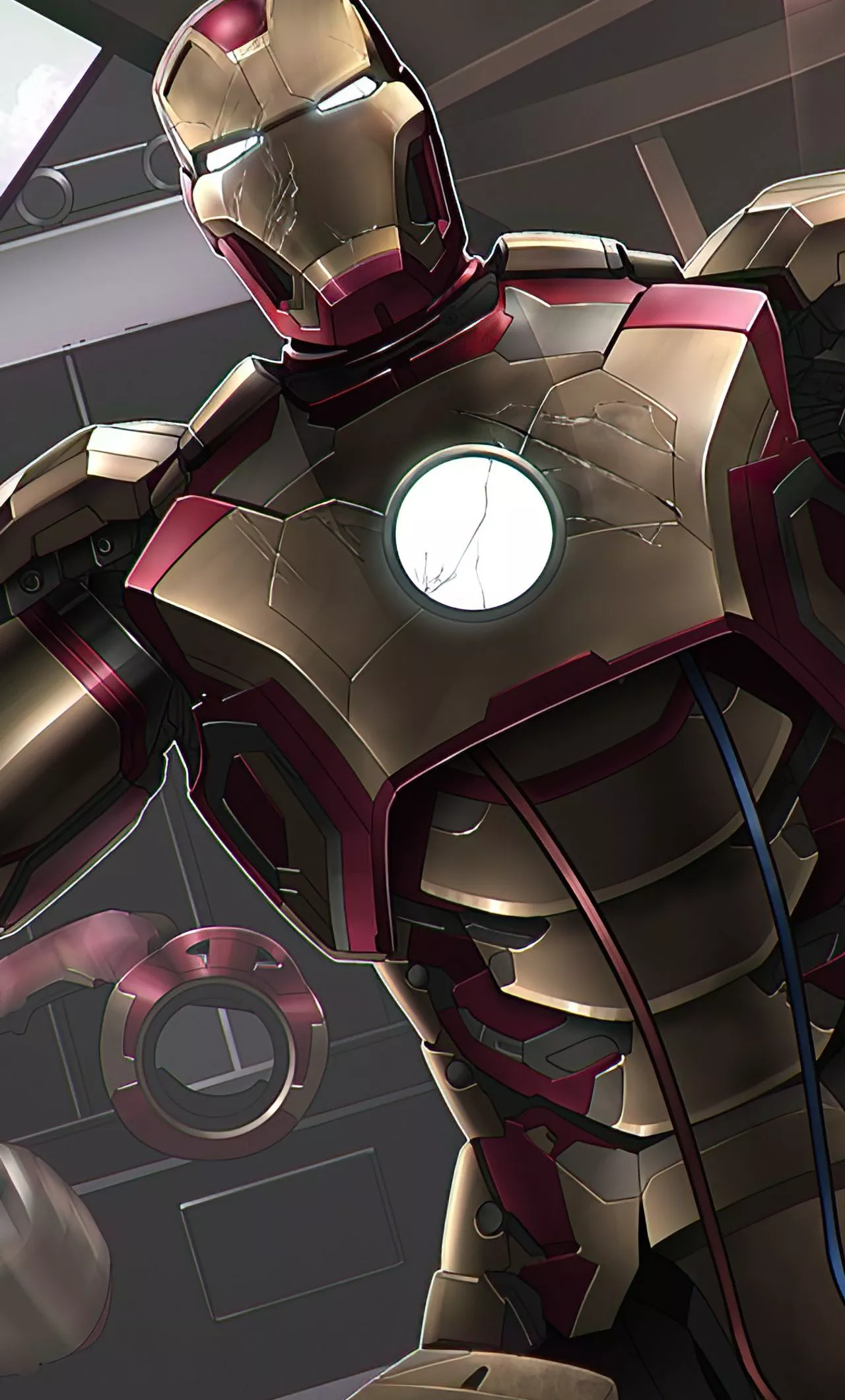 Iron Man Arc Reactor 4k