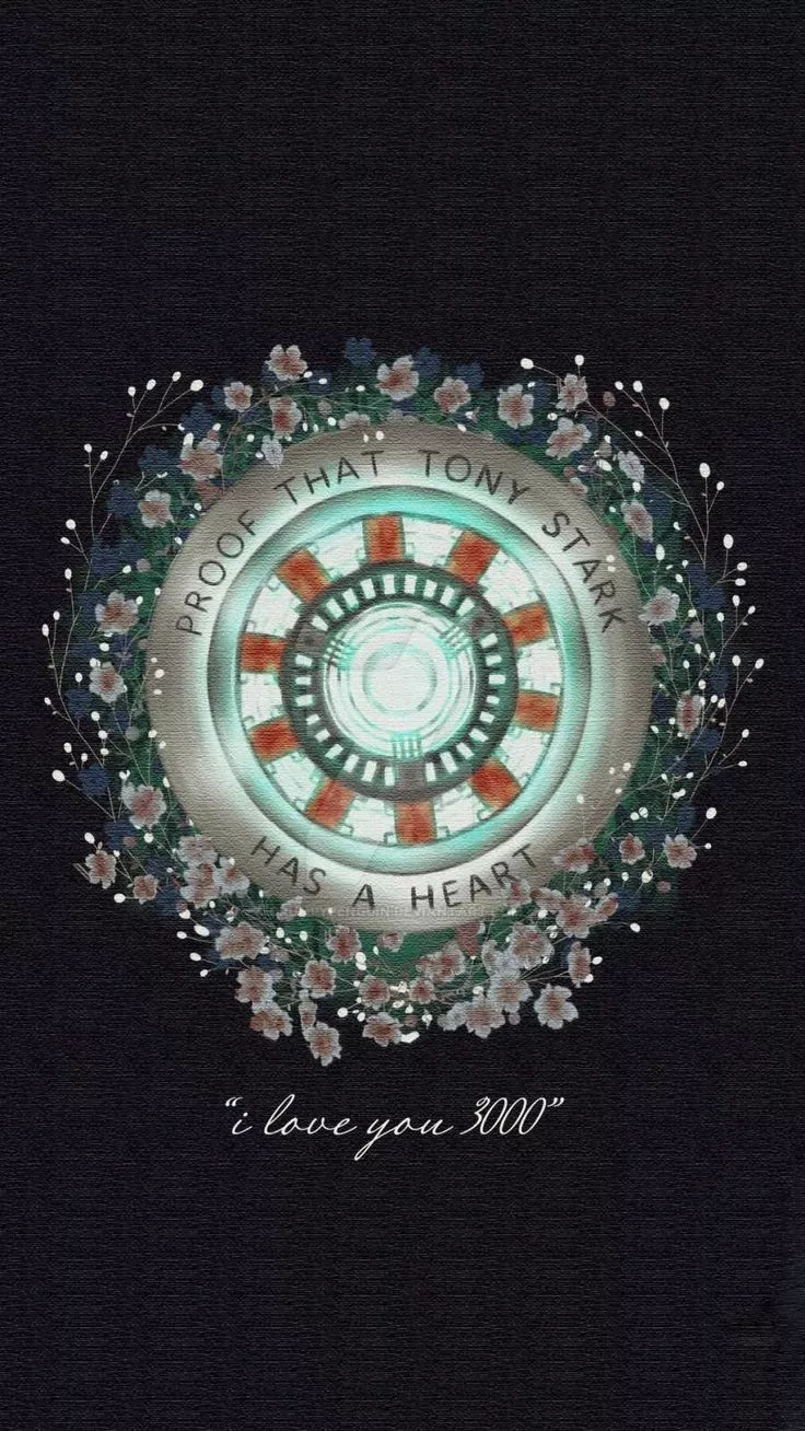 Arc Reactor iPhone Wallpaper