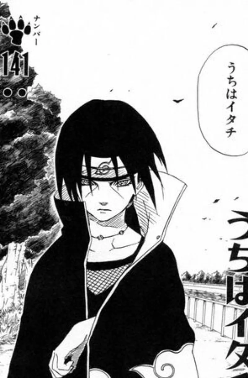 Itachi manga, itachi uchiwa, mangekyou