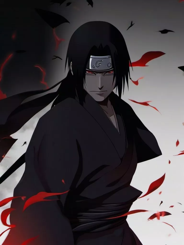 Dark Itachi Wallpaper 4k , Mobile iPhone
