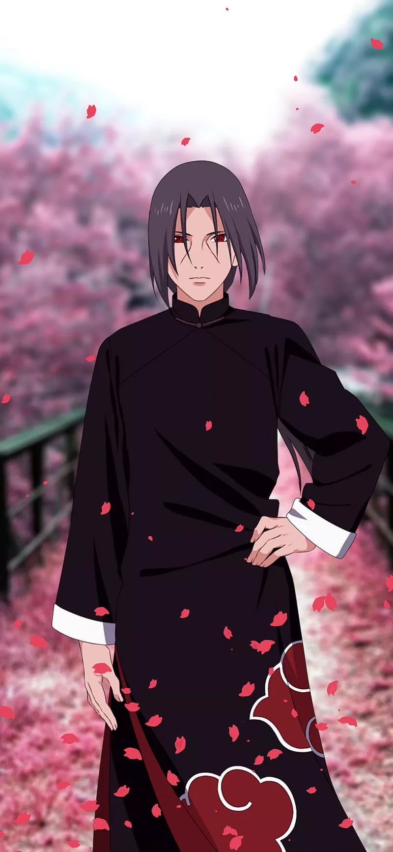 Itachi, anime, black, iphone, manga