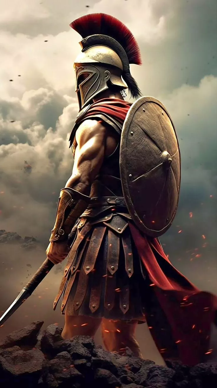 Spartan warrior, Legendary warriors