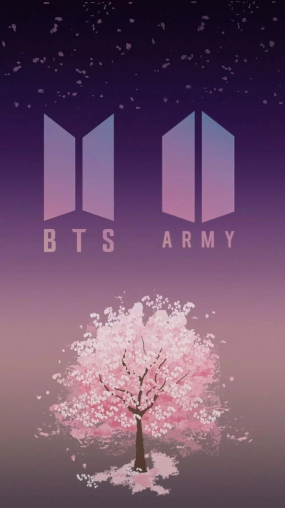 Download BTS ARMY Logo Purple Aesthetic