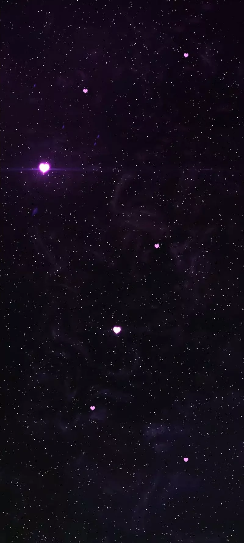 BTS, galaxy, nebula, purple, HD phone