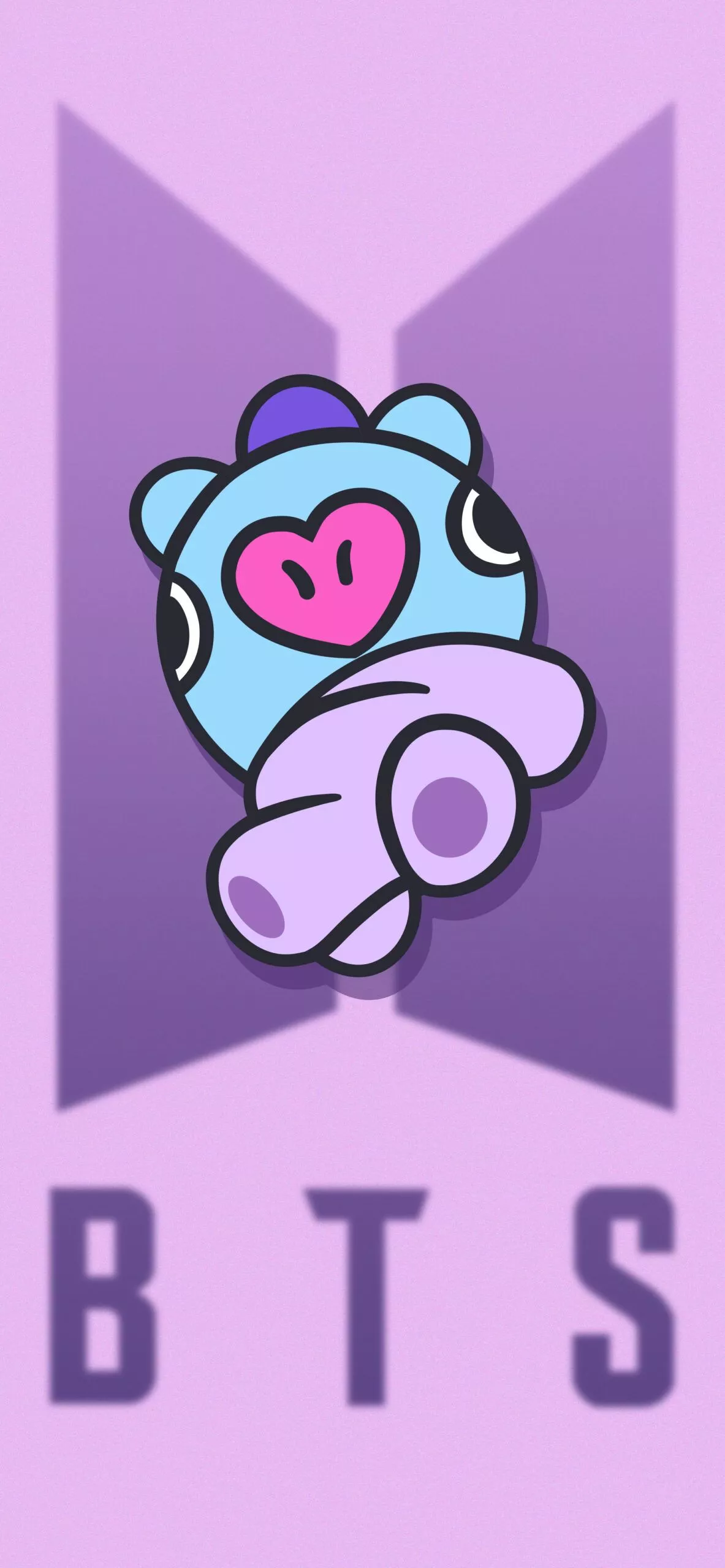 BTS Wallpaper with Mang from BT21